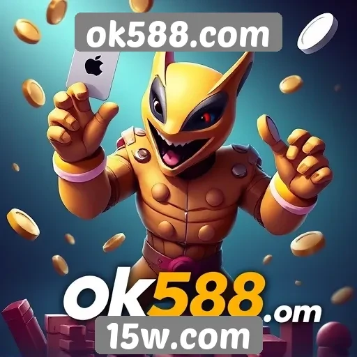 Opções de jogos disponíveis em ok588.com