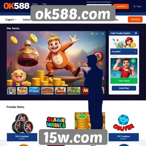 Experiência do usuário no site de jogos ok588.com